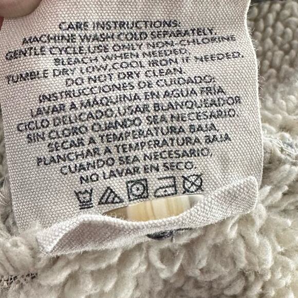 Sage Collective Plaid Flannel Fleece Lined Shirt Jacket Shacket Size XL - Picture 7 of 8